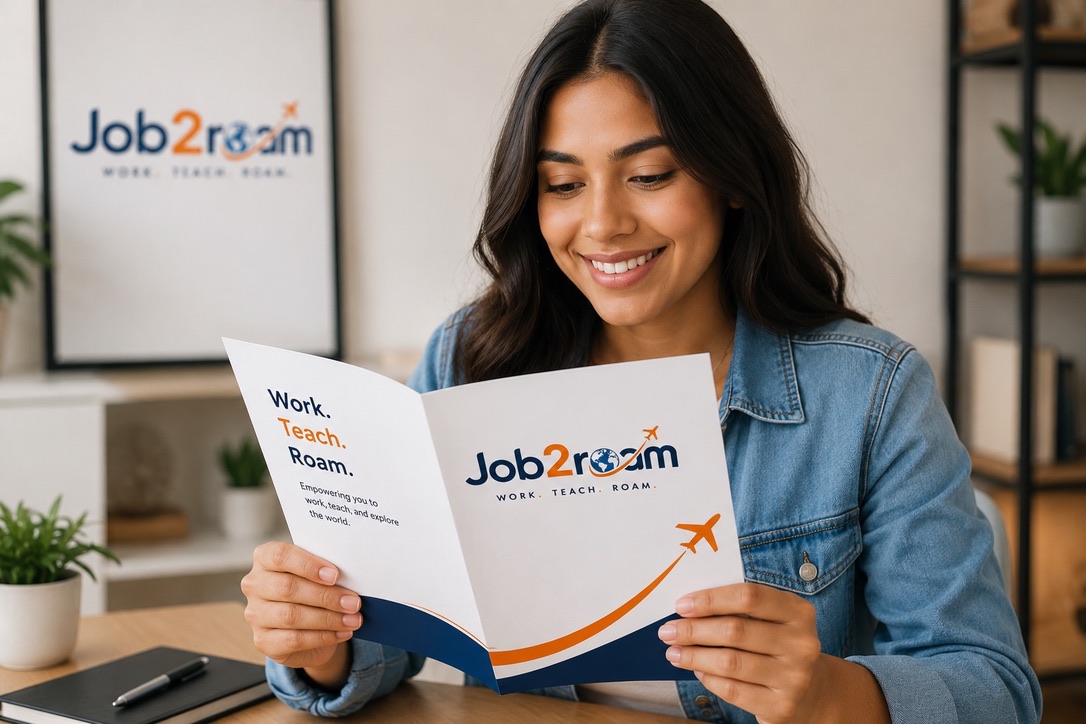 Reader exploring the Job2Roam guidance pack